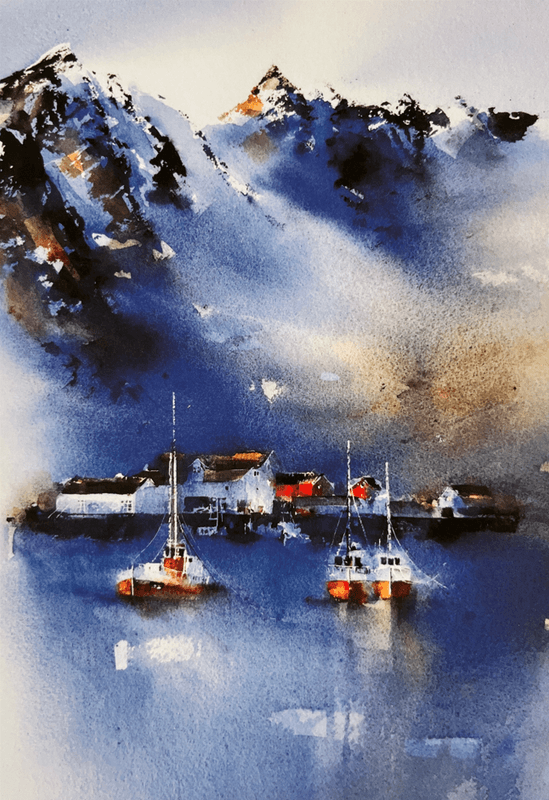 Henningsvær I 16/200