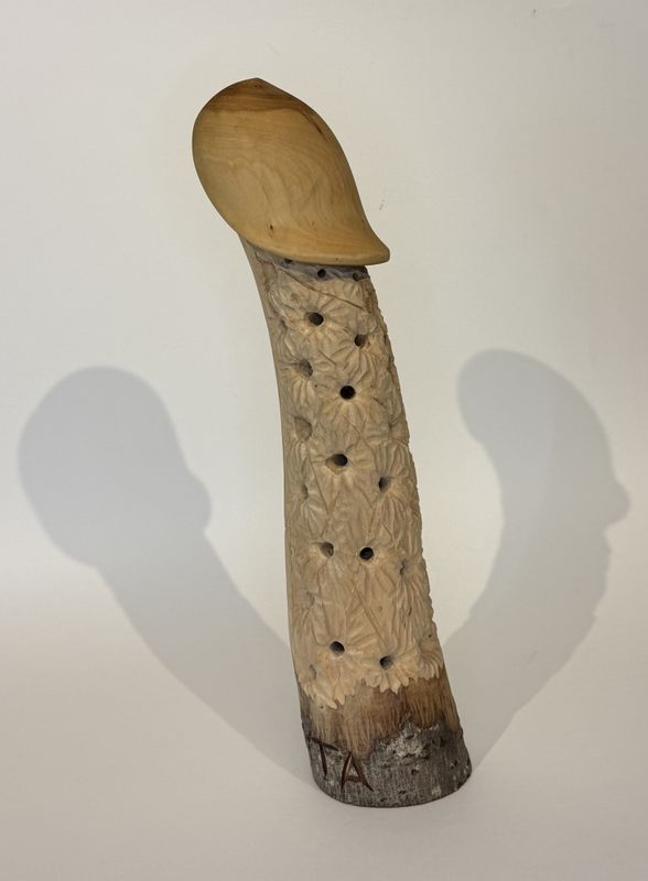 Kjøttfløyta, treskulptur