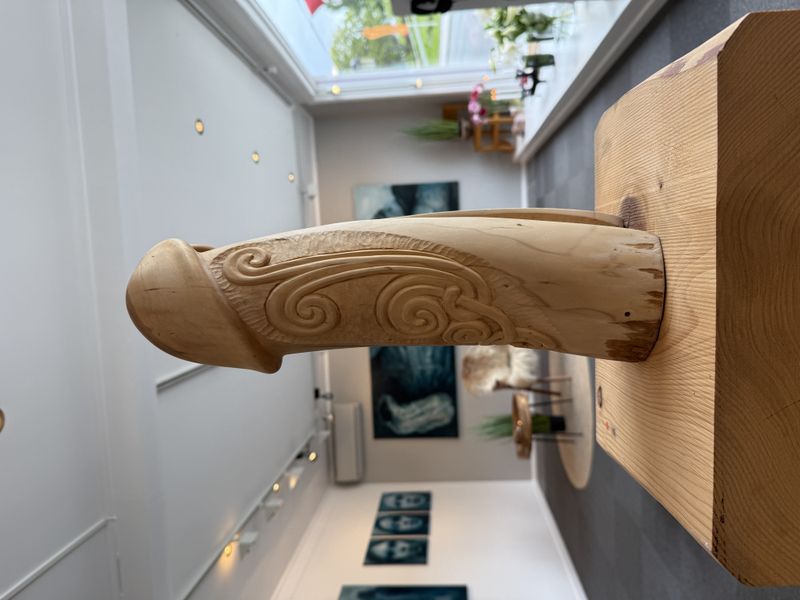 Staskuk, treskulptur