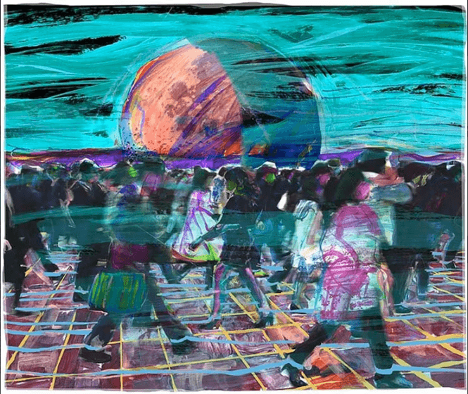 Hovedbilde Moon coming closer 18/100