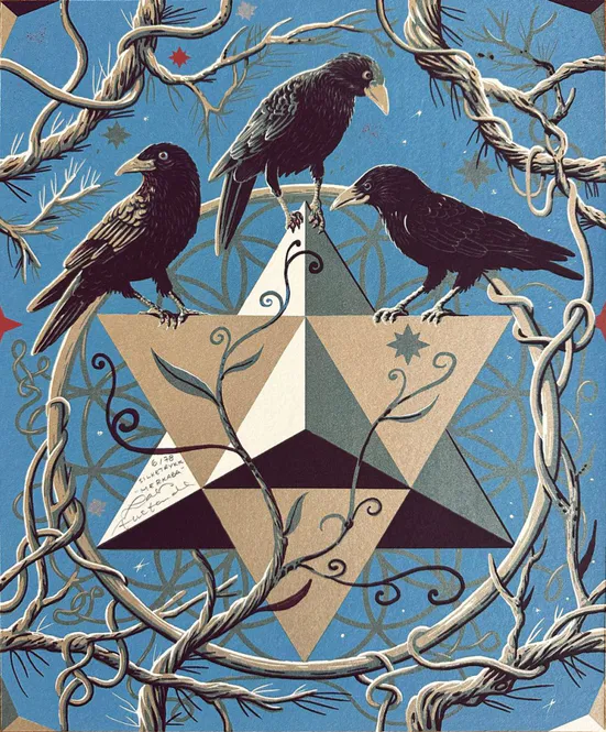 Hovedbilde Tetraptych - Merkaba 15/78