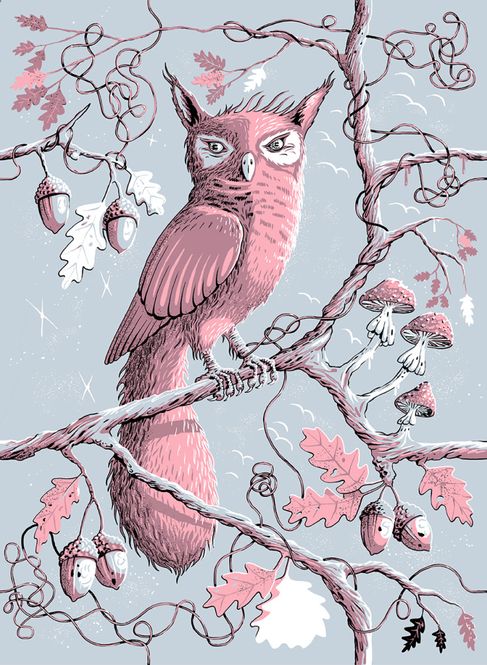 Hovedbilde Tetraptych/Ugle 56/58