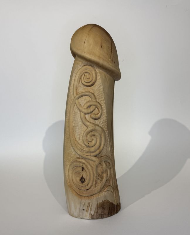 Staskuk, treskulptur